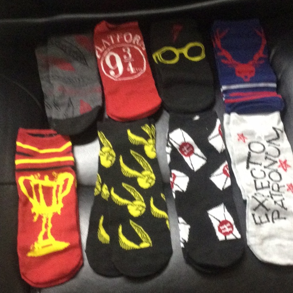 New 8 Pairs Of Low Cut Harry Potter socks